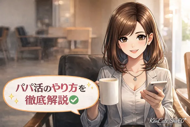 パパ活　やり方　女性