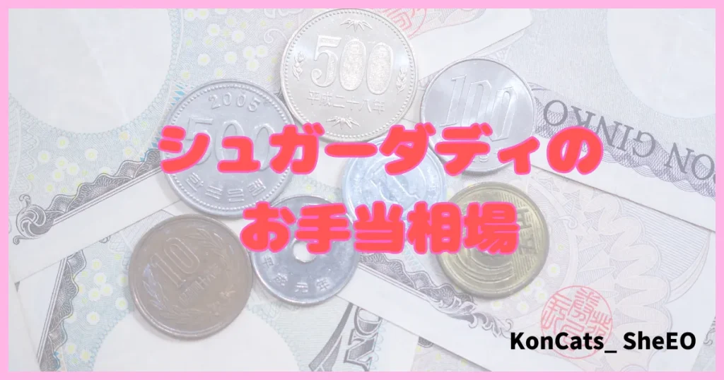 シュガーダディ パパ活アプリ パパ活サイト お手当 相場