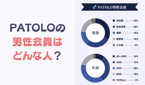 パパ活アプリ　交際クラブ　PATOLO　パトロ　おすすめ　パパ活