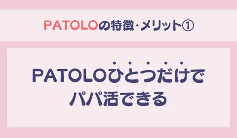 パパ活アプリ　交際クラブ　PATOLO　パトロ　おすすめ　パパ活　メリット　特徴