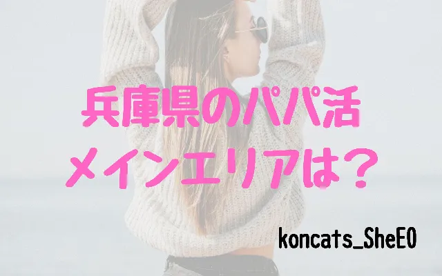 パパ活　兵庫　女性　メインエリア