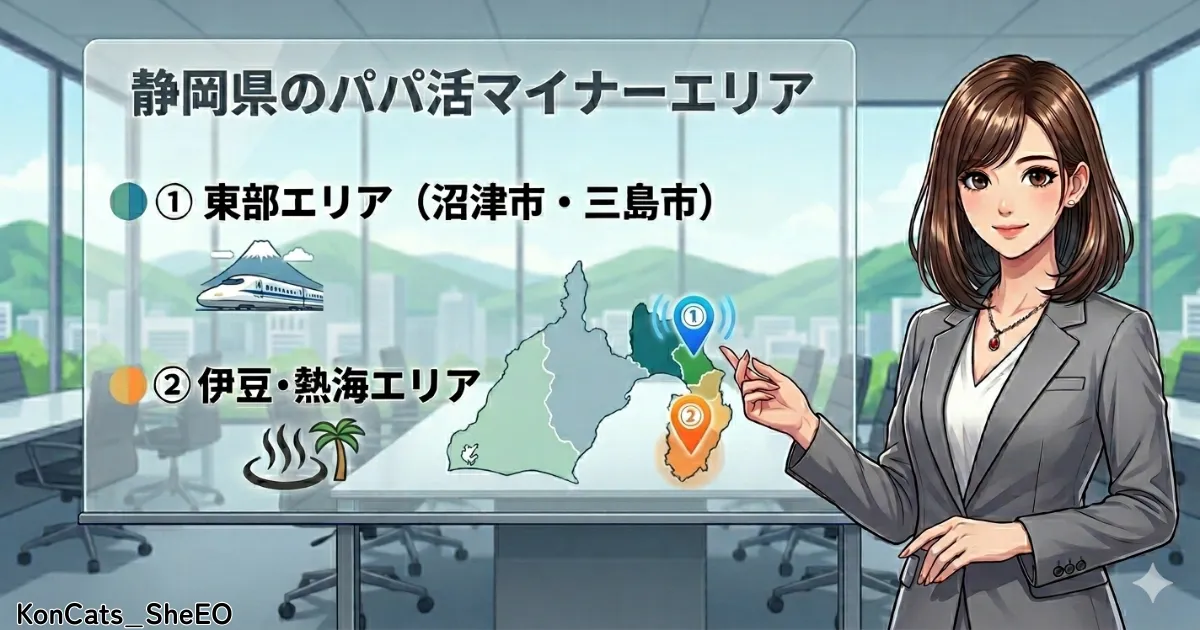 静岡県 パパ活 静岡県のパパ活マイナーエリア