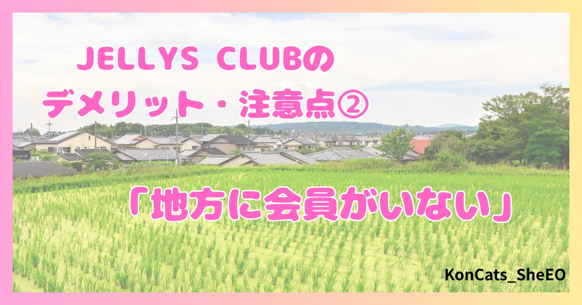 パパ活　ジェリーズクラブ　女性　パパ活サイト　注意点　デメリット　②