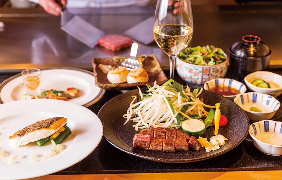 栃木県　パパ活　女性　鉄板焼 下野｜宇都宮東武ホテルグランデ