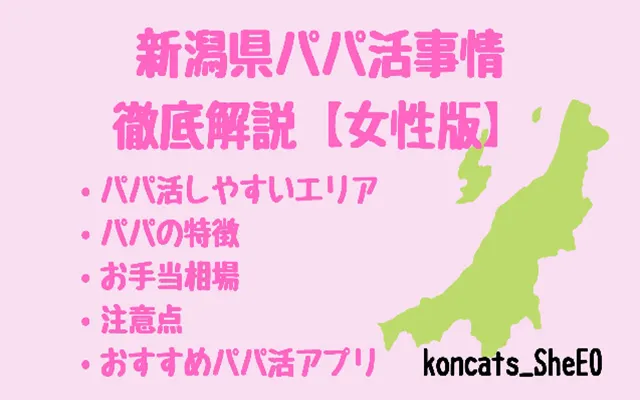 パパ活　新潟県　女性