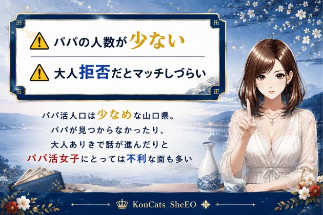山口　パパ活　注意点