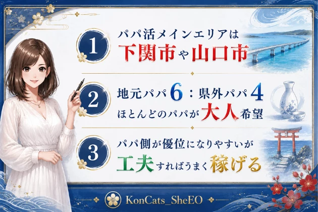 山口　パパ活　特徴