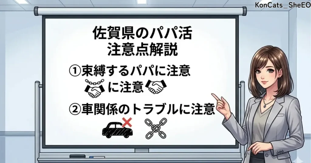 佐賀県　パパ活　注意点