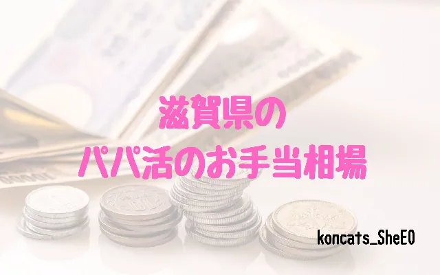 滋賀県 パパ活 女性 お手当相場