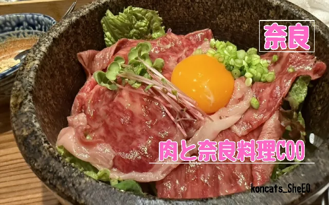 奈良県 パパ活 女性 肉と奈良料理COO