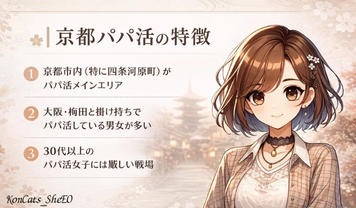 京都 パパ活 特徴