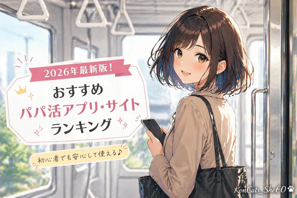 パパ活アプリ　おすすめ　2026年最新ランキング