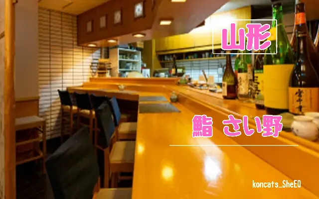 山形県　パパ活　女性　鮨 さい野