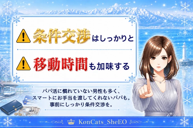 富山　パパ活　注意点