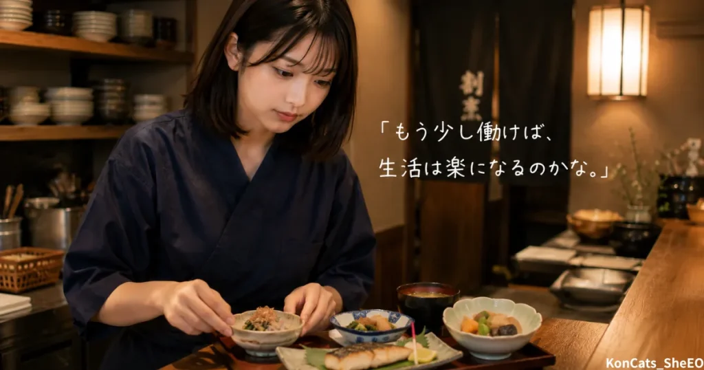 あやかのパパ活体験談　④　日常編　バイト中