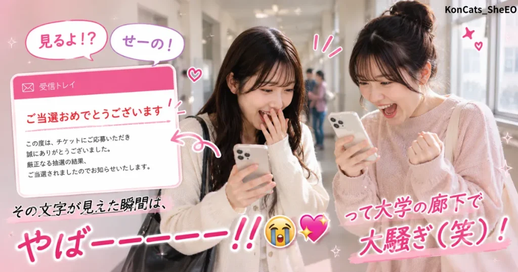 ミサキパパ活体験談④　ミサキの日常編　当選日