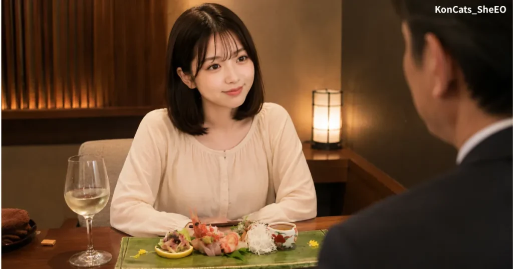 あやかのパパ活体験談　④　日常編　パパとの食事