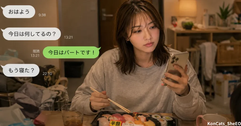 由美パパ活体験談　由美のパパたち　ガチ恋パパからの追撃ライン